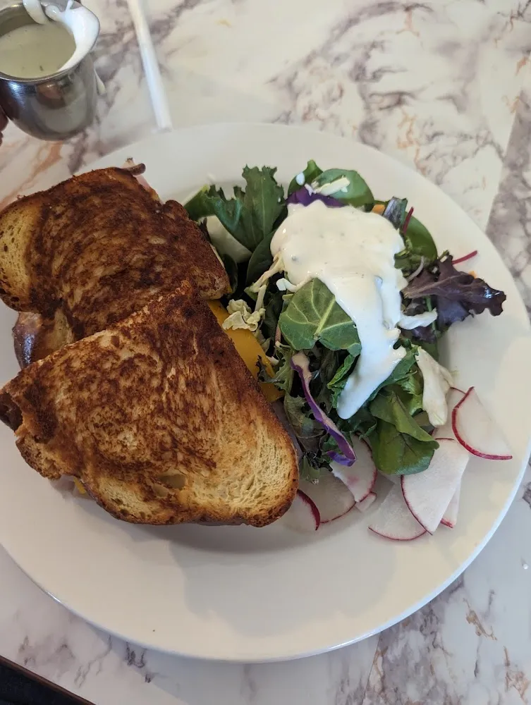Pulled Pork Grilled Cheese Sandwich